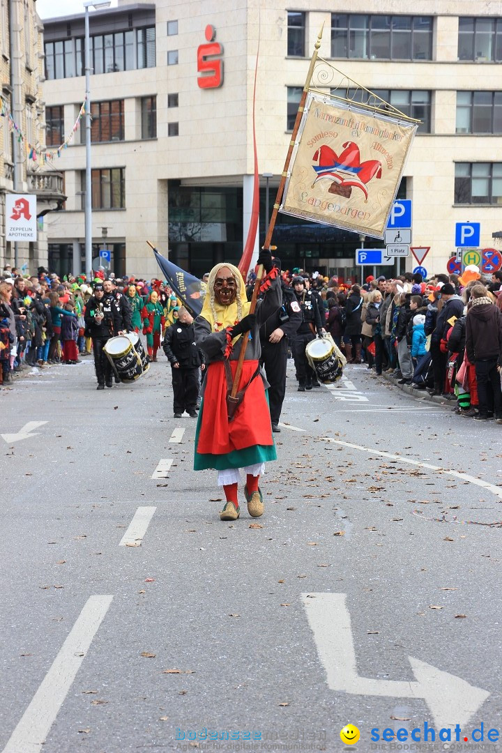 Fasnetsumzug - Fasching: Friedrichshafen am Bodensee, 01.03.2014