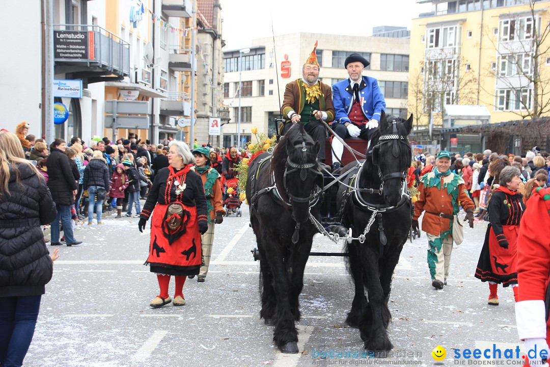 Fasnetsumzug - Fasching: Friedrichshafen am Bodensee, 01.03.2014