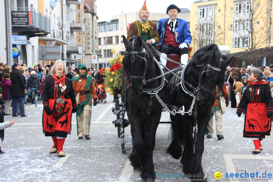 Fasnetsumzug - Fasching: Friedrichshafen am Bodensee, 01.03.2014