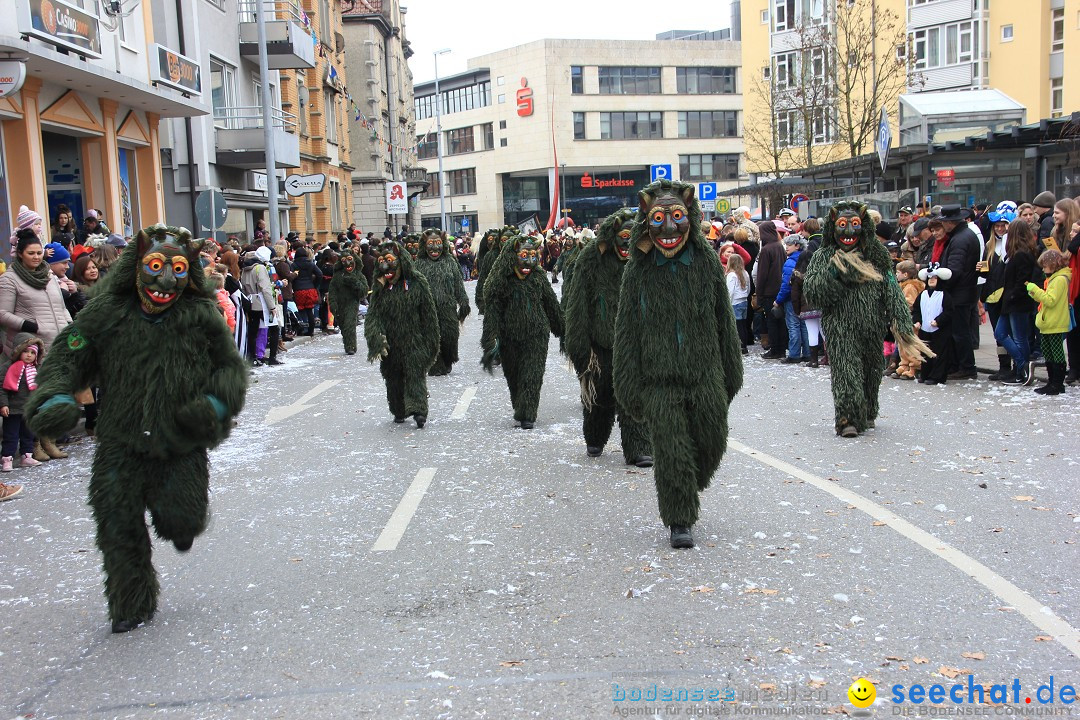 Fasnetsumzug - Fasching: Friedrichshafen am Bodensee, 01.03.2014