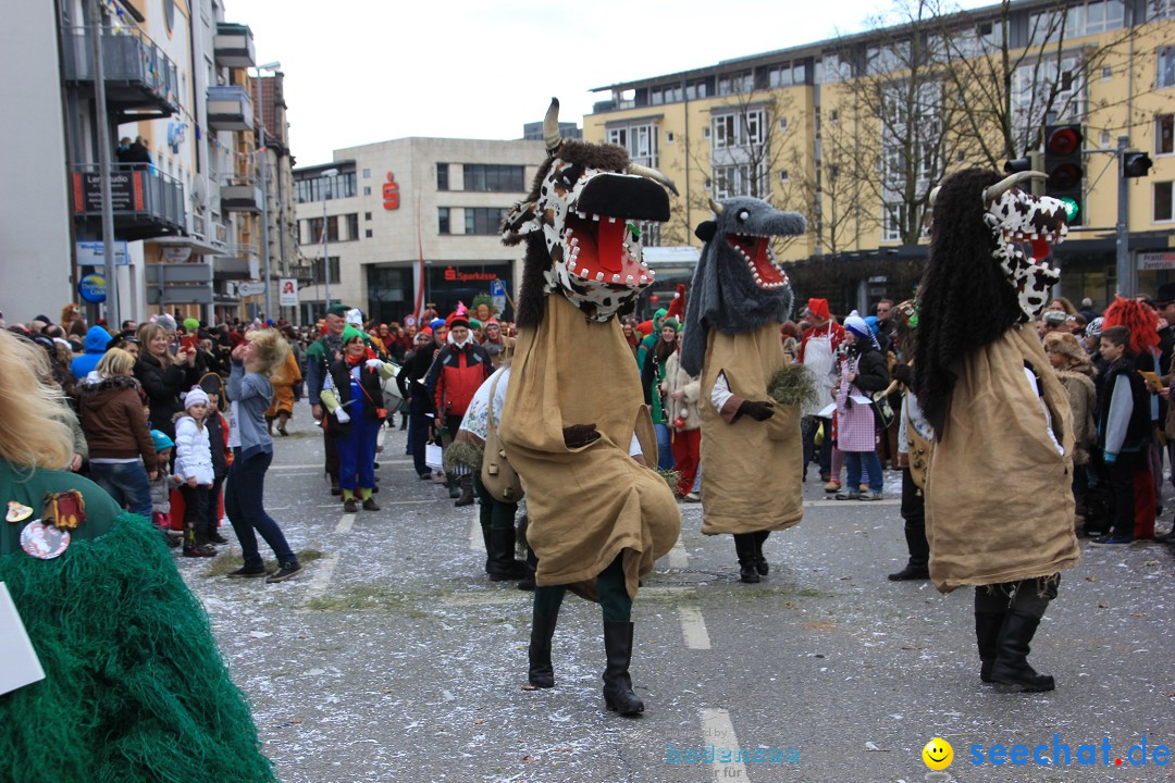 Fasnetsumzug - Fasching: Friedrichshafen am Bodensee, 01.03.2014