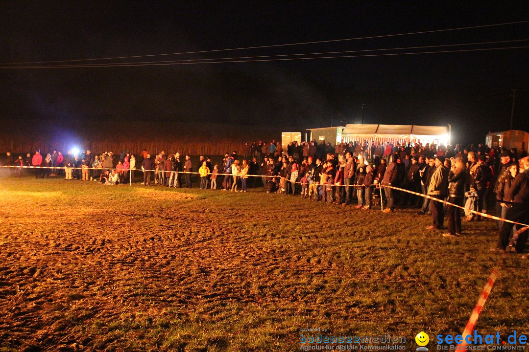 Funkenfeuer Fasnet - Ursaul bei Stockach am Bodensee, 09.03.2014