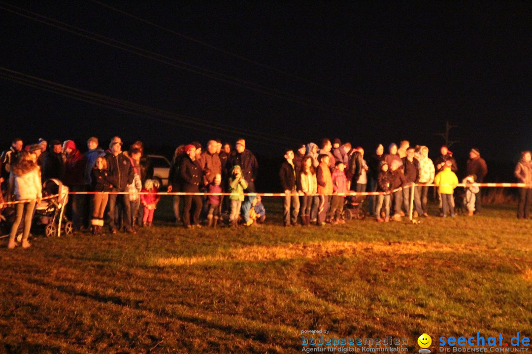 Funkenfeuer Fasnet - Ursaul bei Stockach am Bodensee, 09.03.2014