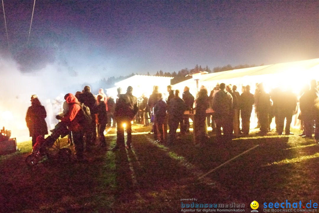 Funkenfeuer Fasnet - Ursaul bei Stockach am Bodensee, 09.03.2014