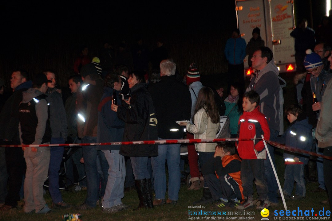 Funkenfeuer Fasnet - Ursaul bei Stockach am Bodensee, 09.03.2014