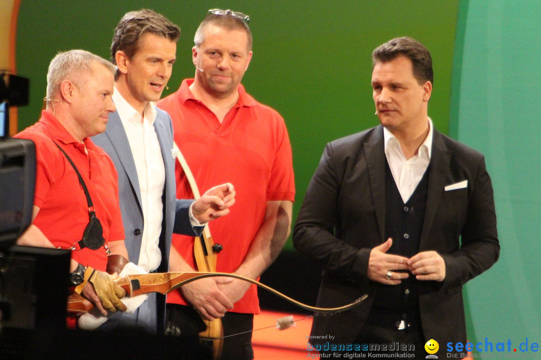 Wetten, dass..? ZDF TV-Show mit Markus Lanz: Offenburg, 05.04.2014