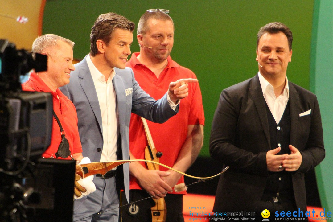 Wetten, dass..? ZDF TV-Show mit Markus Lanz: Offenburg, 05.04.2014