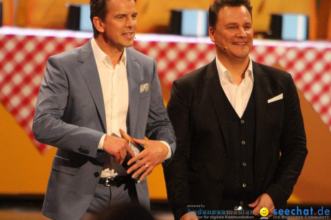 Wetten, dass..? ZDF TV-Show mit Markus Lanz: Offenburg, 05.04.2014