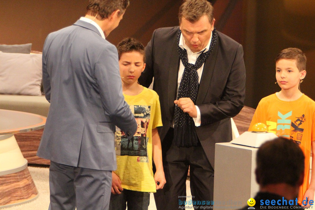 Wetten, dass..? ZDF TV-Show mit Markus Lanz: Offenburg, 05.04.2014