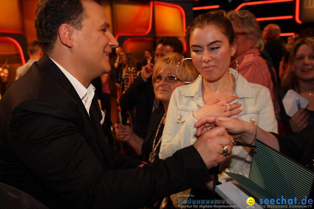 Wetten, dass..? ZDF TV-Show mit Markus Lanz: Offenburg, 05.04.2014