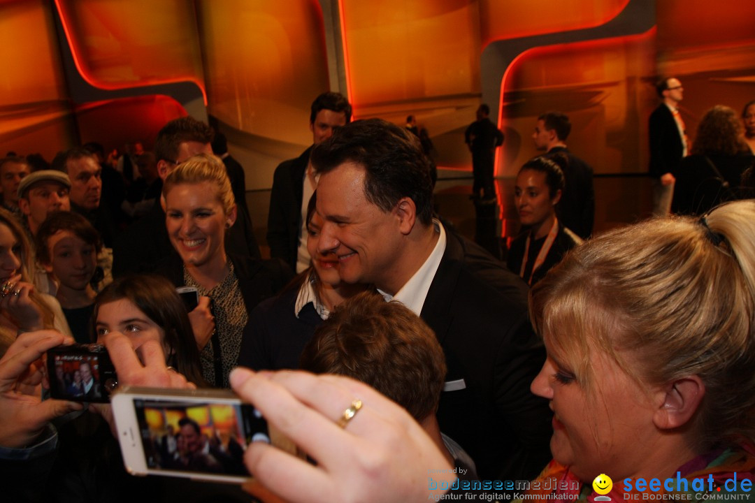 Wetten, dass..? ZDF TV-Show mit Markus Lanz: Offenburg, 05.04.2014