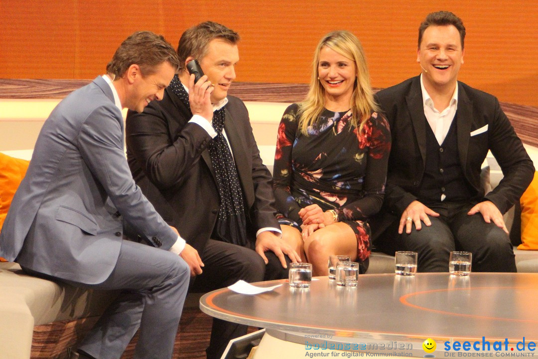 Wetten, dass..? ZDF TV-Show mit Markus Lanz: Offenburg, 05.04.2014