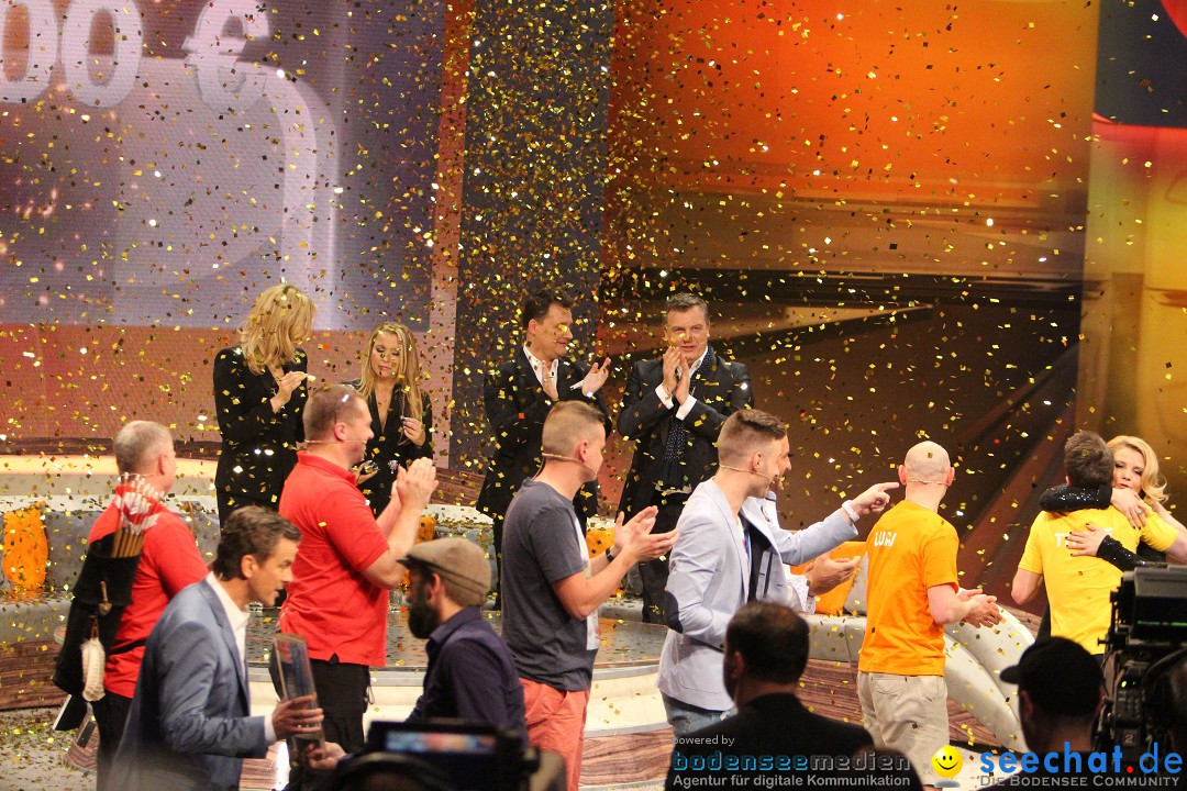 Wetten, dass..? ZDF TV-Show mit Markus Lanz: Offenburg, 05.04.2014