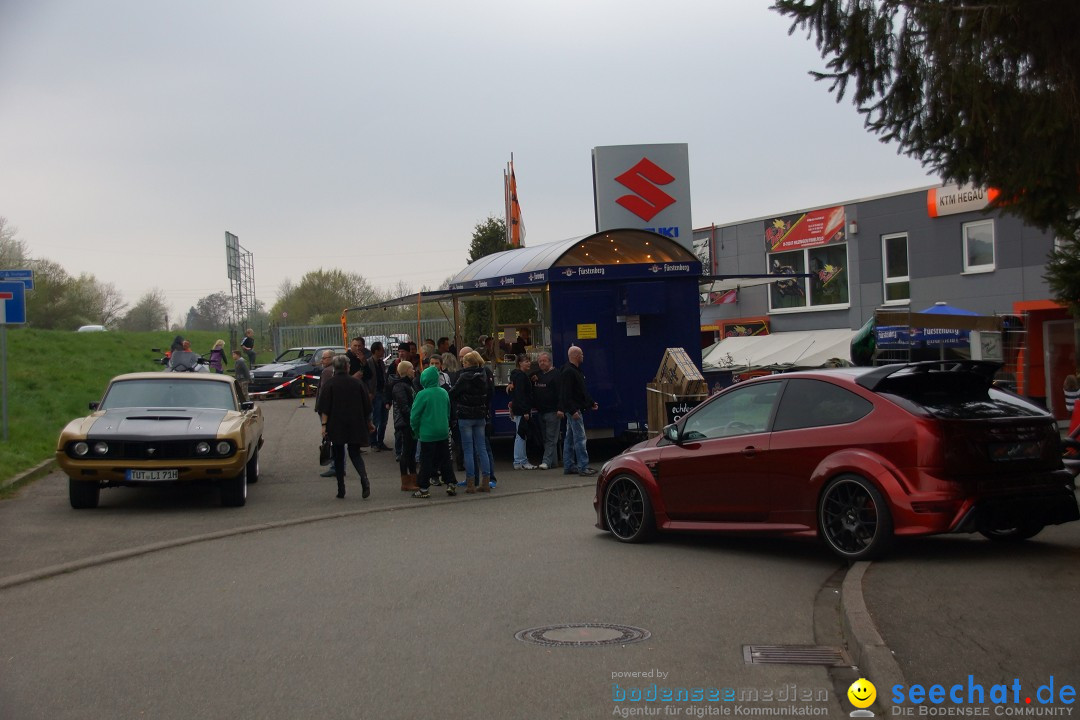 Motorrad Triple-M Event mit Band Recovery: Hilzingen im Hegau, 05.04.2014