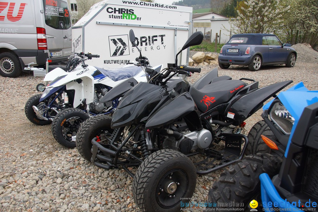 Motorrad Triple-M Event mit Band Recovery: Hilzingen im Hegau, 05.04.2014