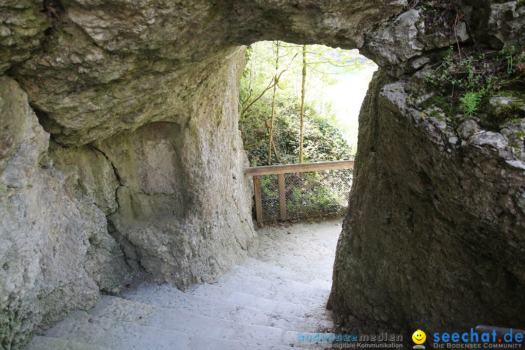 Rheinfall: Neuhausen - Schweiz: Schaffhausen am Bodensee, 09.04.2014