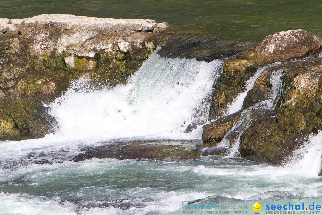 Rheinfall: Neuhausen - Schweiz: Schaffhausen am Bodensee, 09.04.2014