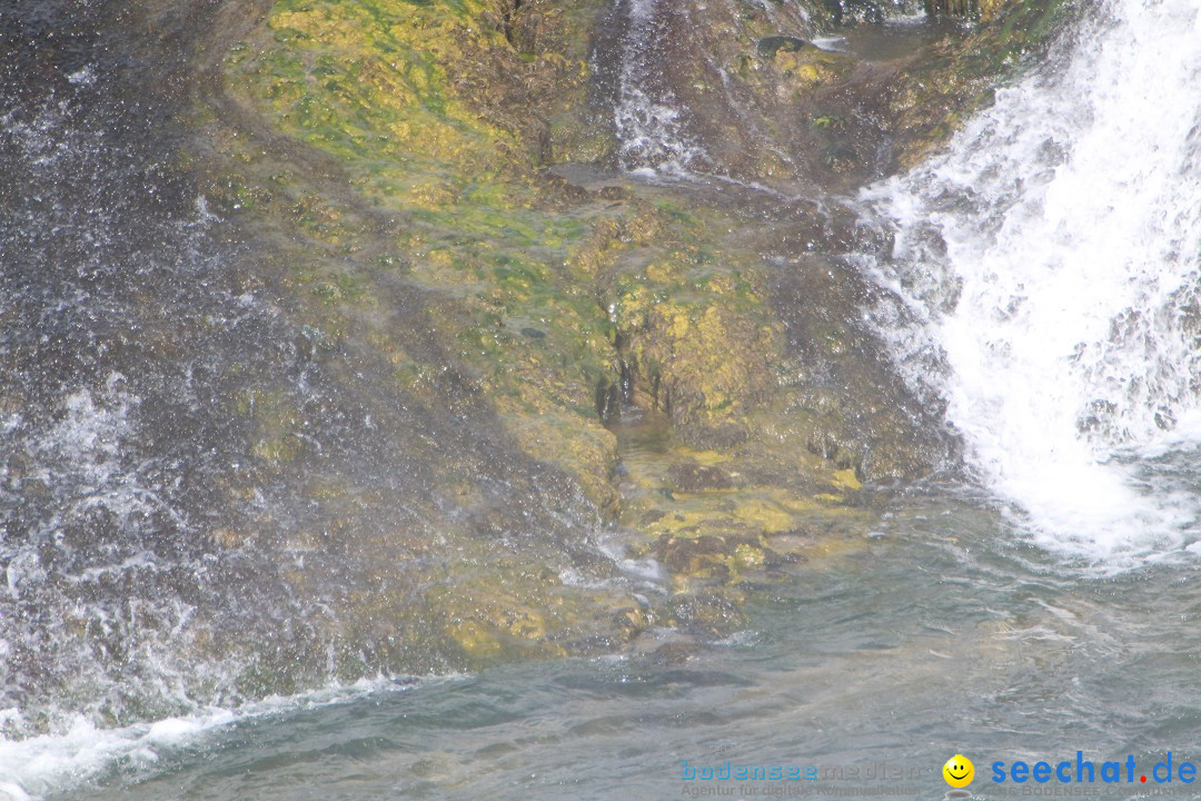 Rheinfall: Neuhausen - Schweiz: Schaffhausen am Bodensee, 09.04.2014