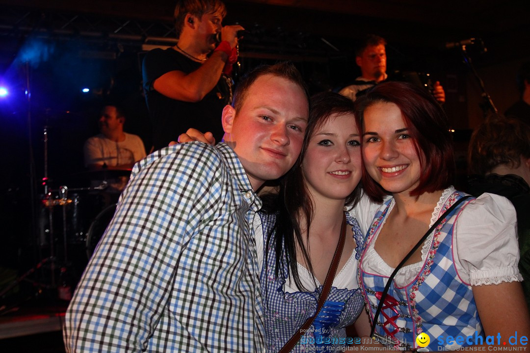 Dirndl- und Lederhosenparty mit Dirndknacker: Urnau am Bodensee, 12.04.2014