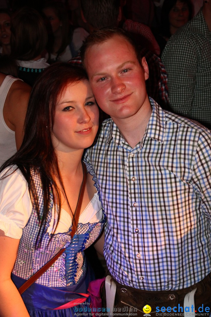 Dirndl- und Lederhosenparty mit Dirndknacker: Urnau am Bodensee, 12.04.2014