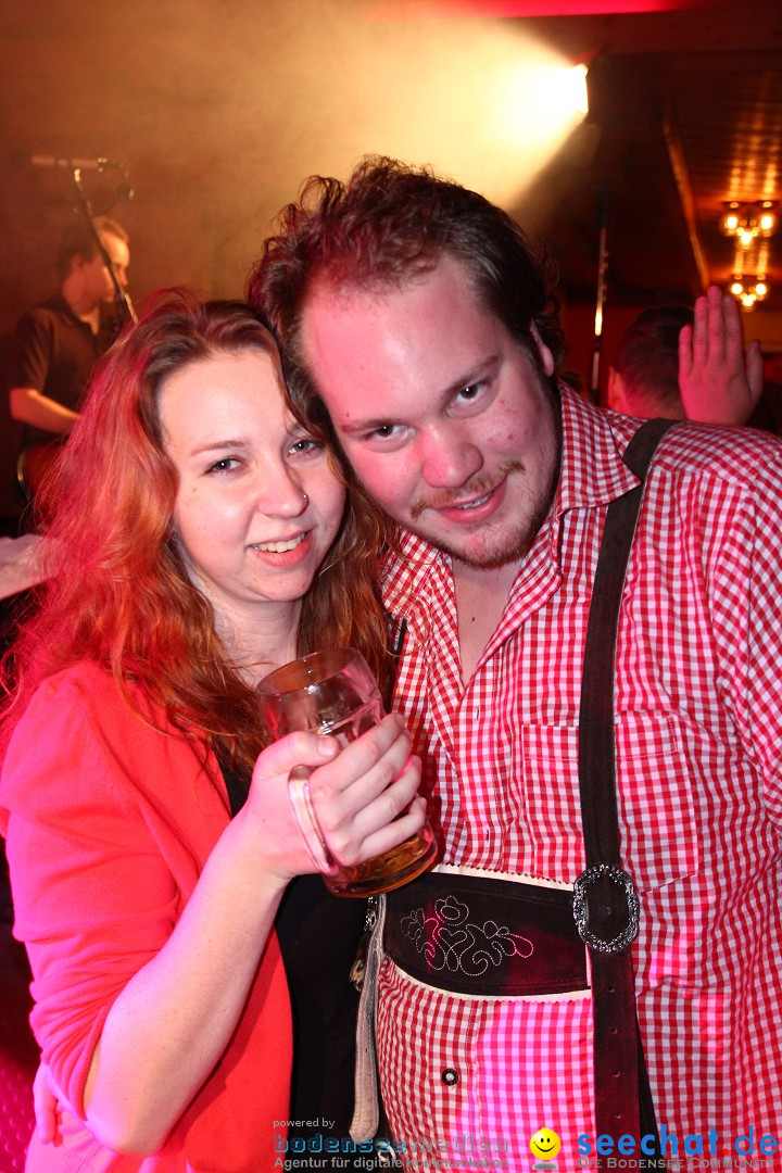 Dirndl- und Lederhosenparty mit Dirndknacker: Urnau am Bodensee, 12.04.2014