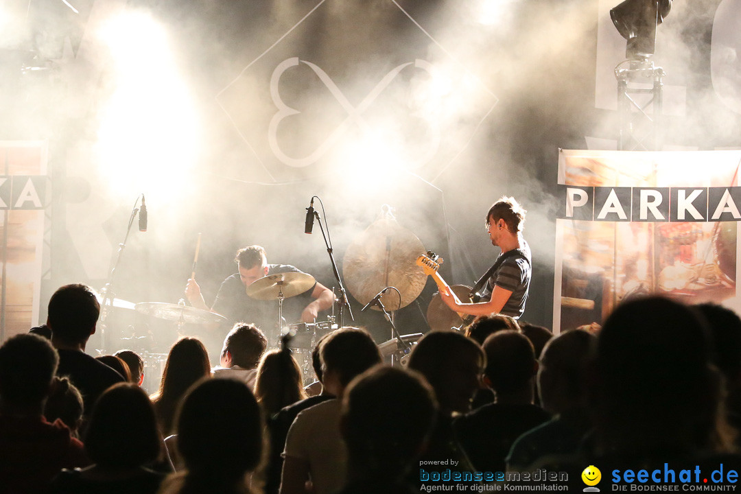 Die Happy live mit Support PARKA: Radolfzell am Bodensee, 12.04.2014