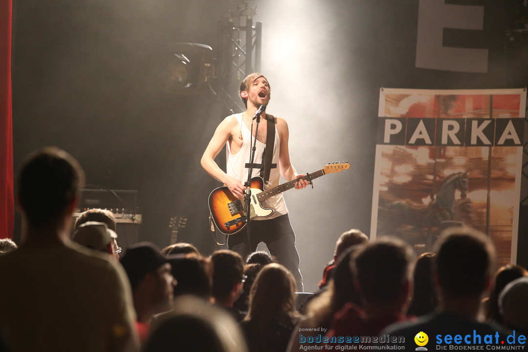 Die Happy live mit Support PARKA: Radolfzell am Bodensee, 12.04.2014