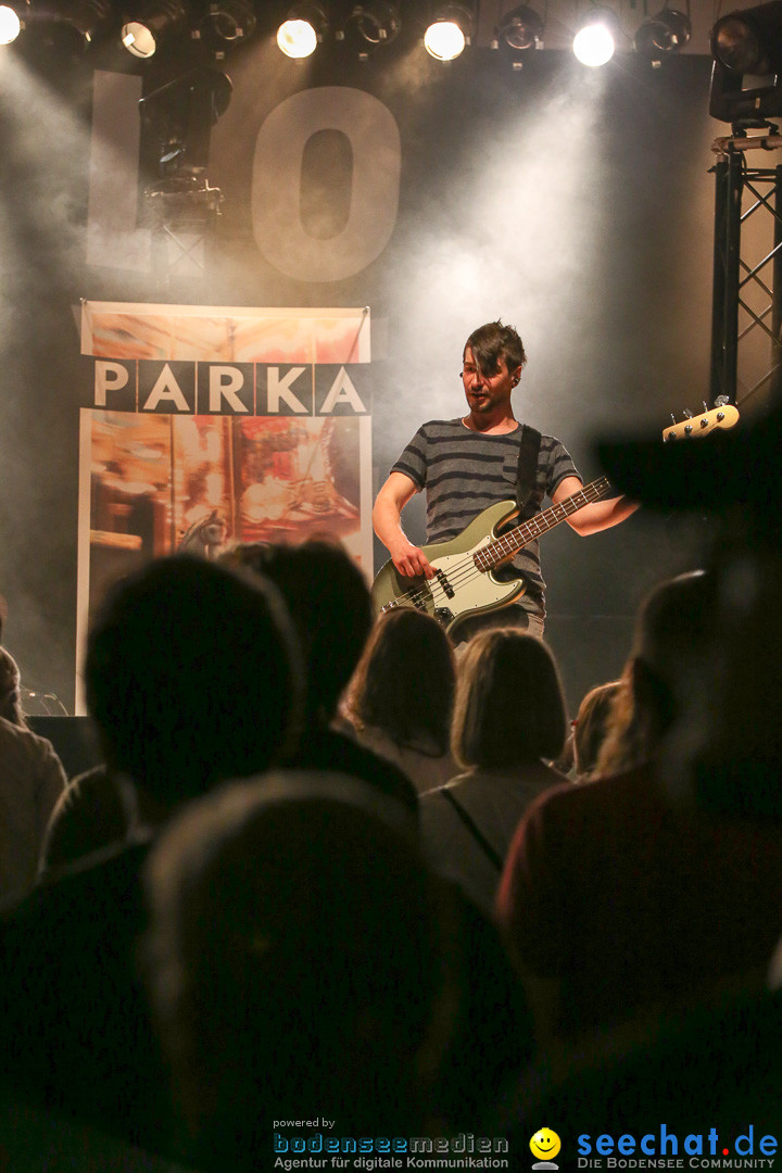 Die Happy live mit Support PARKA: Radolfzell am Bodensee, 12.04.2014