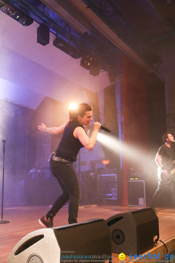 Die Happy live mit Support PARKA: Radolfzell am Bodensee, 12.04.2014