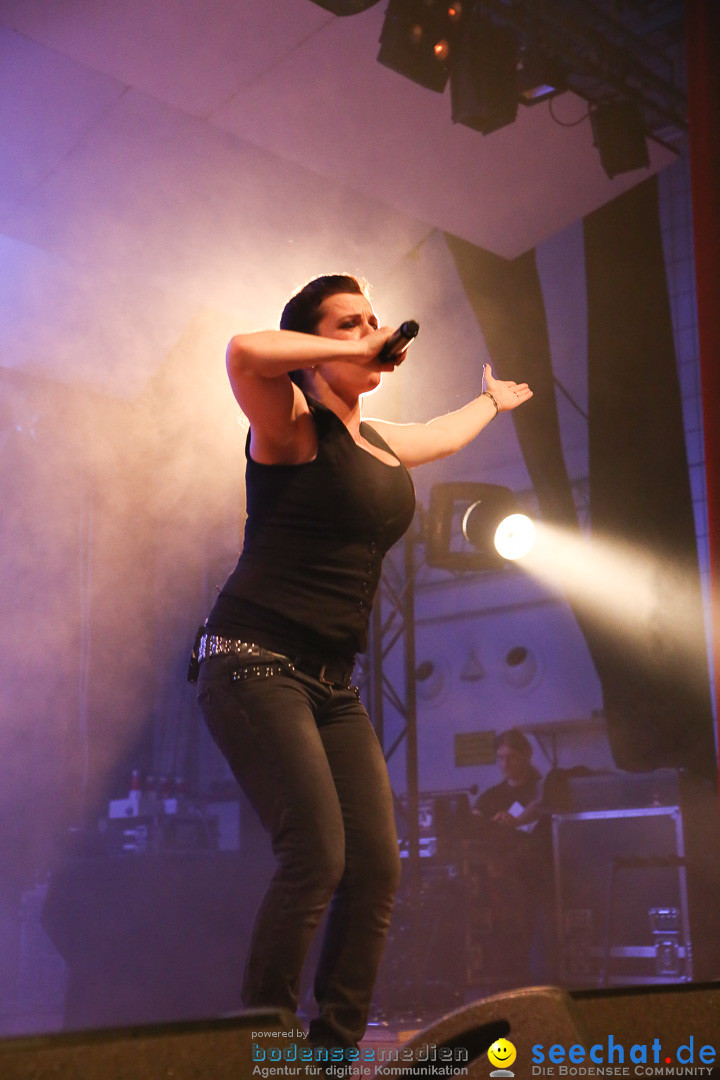 Die Happy live mit Support PARKA: Radolfzell am Bodensee, 12.04.2014