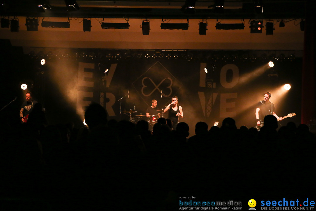 Die Happy live mit Support PARKA: Radolfzell am Bodensee, 12.04.2014