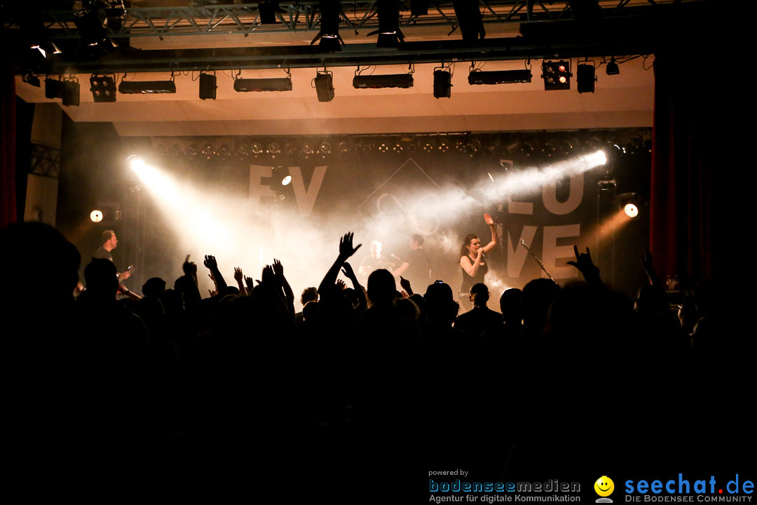 Die Happy live mit Support PARKA: Radolfzell am Bodensee, 12.04.2014