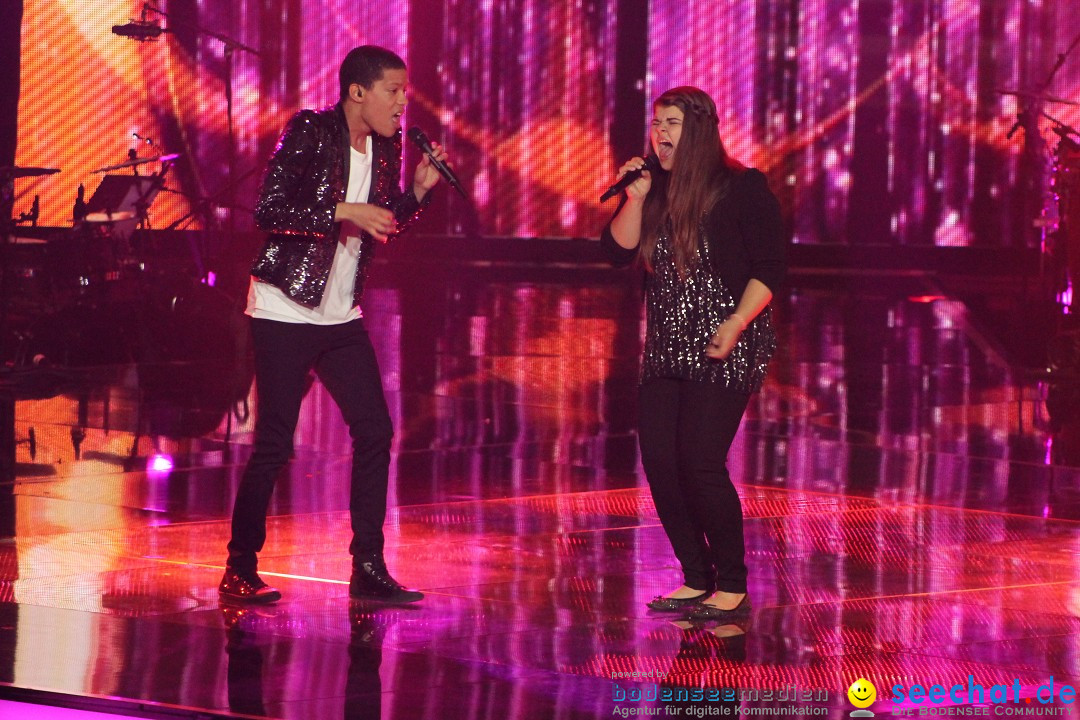 The Voice of Switzerland Halbfinale: Kreuzlingen am Bodensee, 12.04.2014