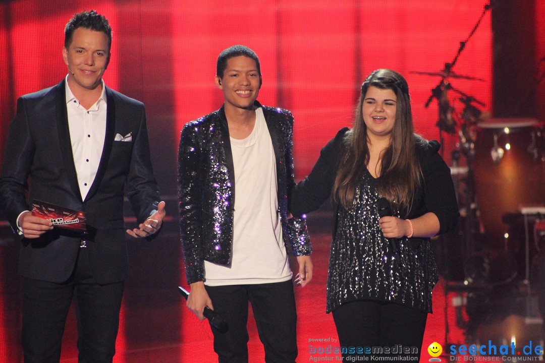 The Voice of Switzerland Halbfinale: Kreuzlingen am Bodensee, 12.04.2014