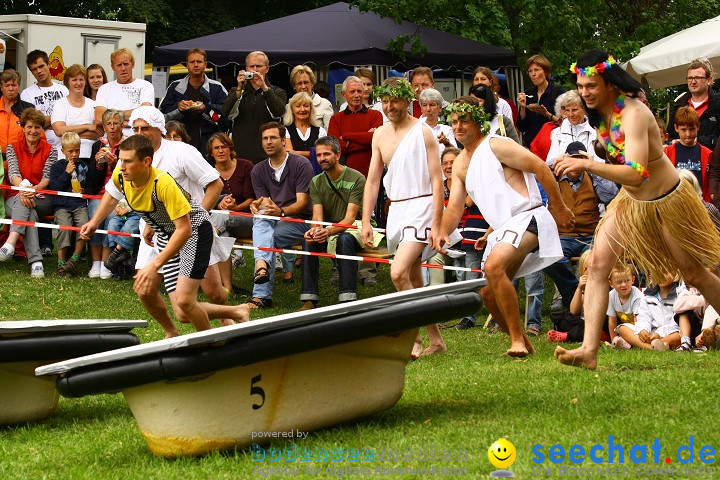 Badewannenrennen in Wasserburg am Bodensee 11.07.2009