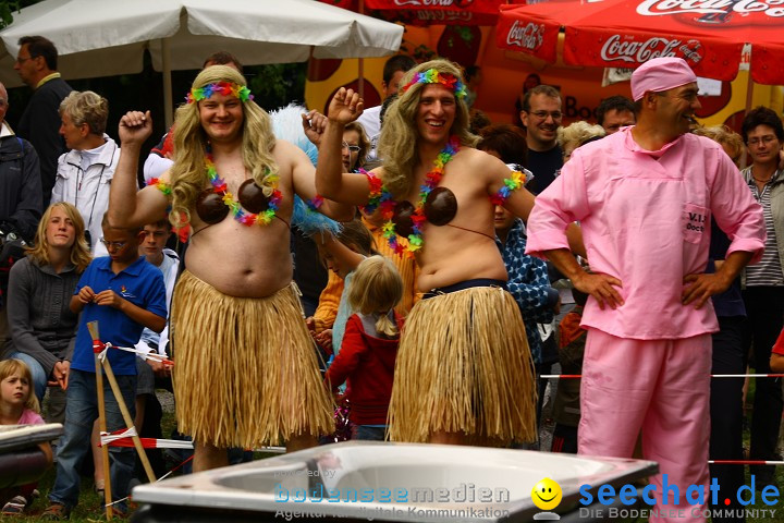 Badewannenrennen in Wasserburg am Bodensee 11.07.2009