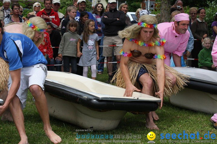 Badewannenrennen in Wasserburg am Bodensee 11.07.2009