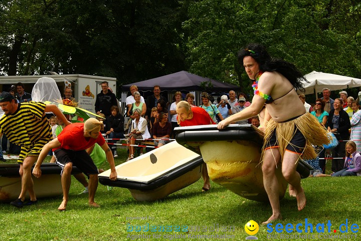 Badewannenrennen in Wasserburg am Bodensee 11.07.2009