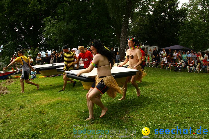 Badewannenrennen in Wasserburg am Bodensee 11.07.2009