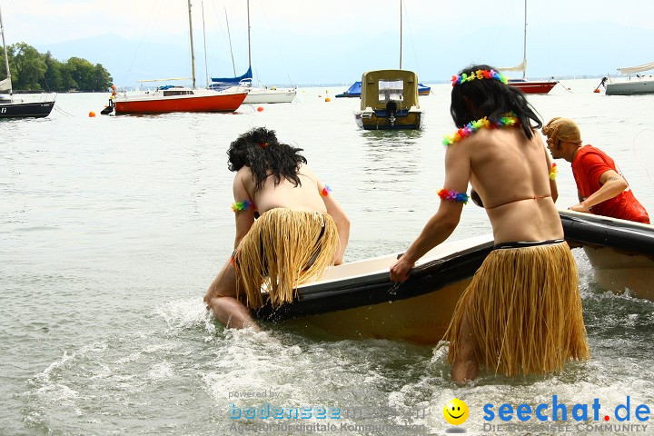 Badewannenrennen in Wasserburg am Bodensee 11.07.2009