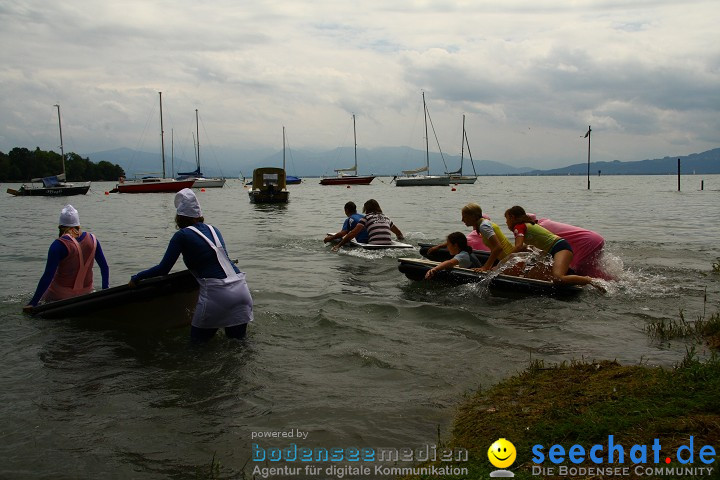 Badewannenrennen in Wasserburg am Bodensee 11.07.2009