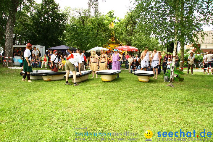 Badewannenrennen in Wasserburg am Bodensee 11.07.2009