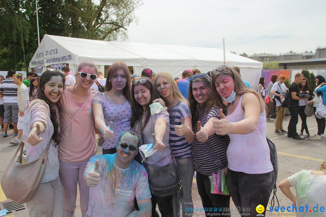 Holi Gaudy Festival: Schweiz - Kreuzlingen am Bodensee, 10.05.2014