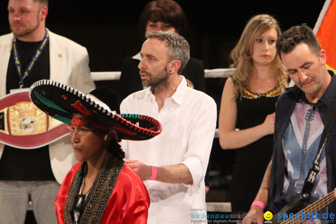 Rola El-Halabi vs. Victoria Cisneros: WM Boxkampf: Ulm, 10.05.2014