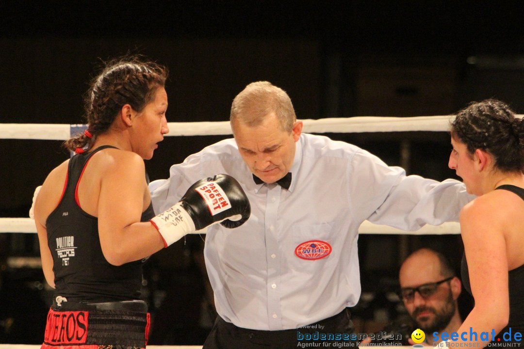 Rola El-Halabi vs. Victoria Cisneros: WM Boxkampf: Ulm, 10.05.2014