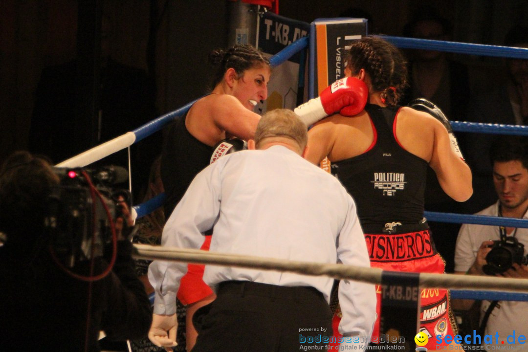 Rola El-Halabi vs. Victoria Cisneros: WM Boxkampf: Ulm, 10.05.2014