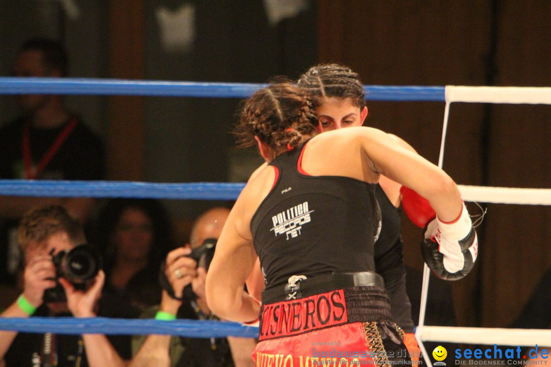 Rola El-Halabi vs. Victoria Cisneros: WM Boxkampf: Ulm, 10.05.2014