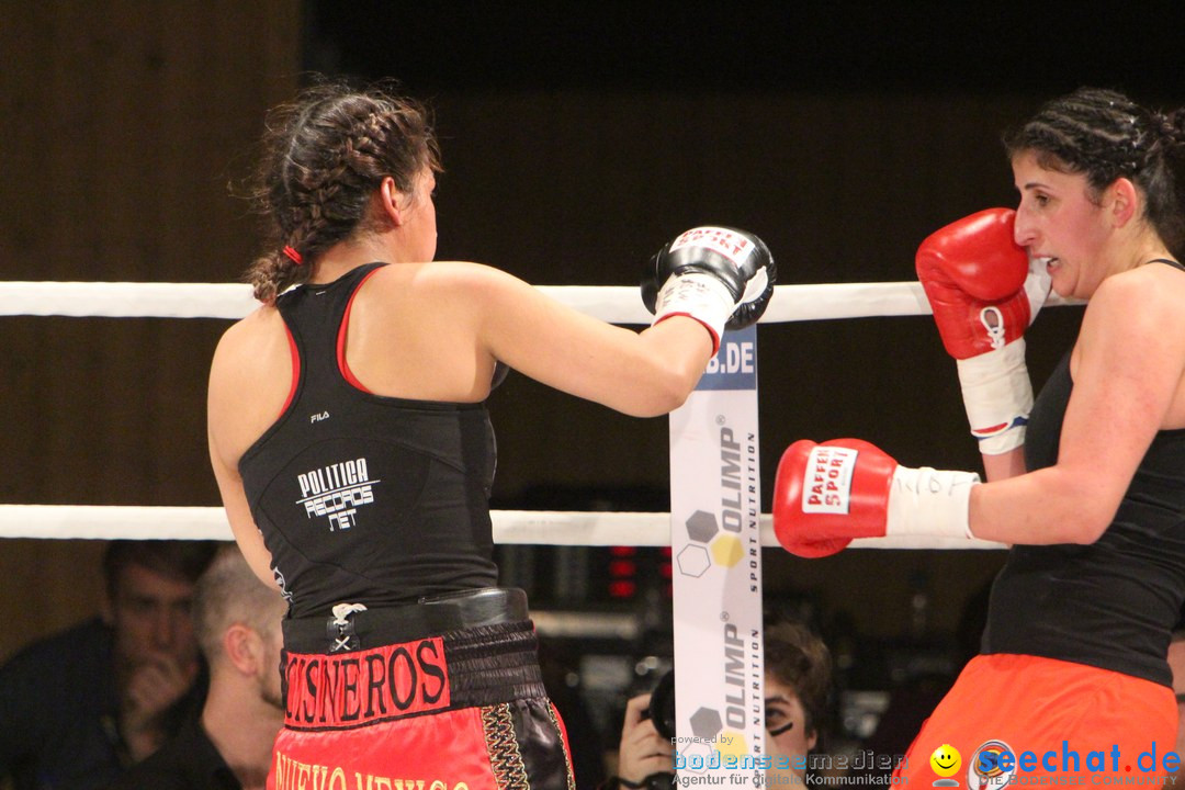 Rola El-Halabi vs. Victoria Cisneros: WM Boxkampf: Ulm, 10.05.2014