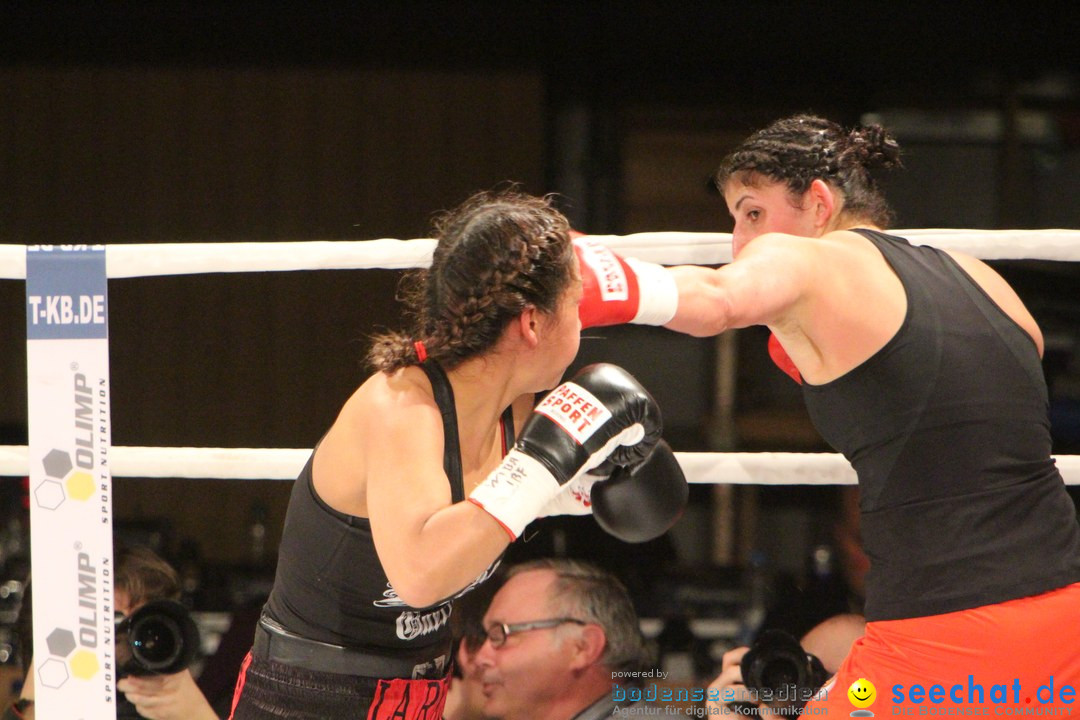 Rola El-Halabi vs. Victoria Cisneros: WM Boxkampf: Ulm, 10.05.2014