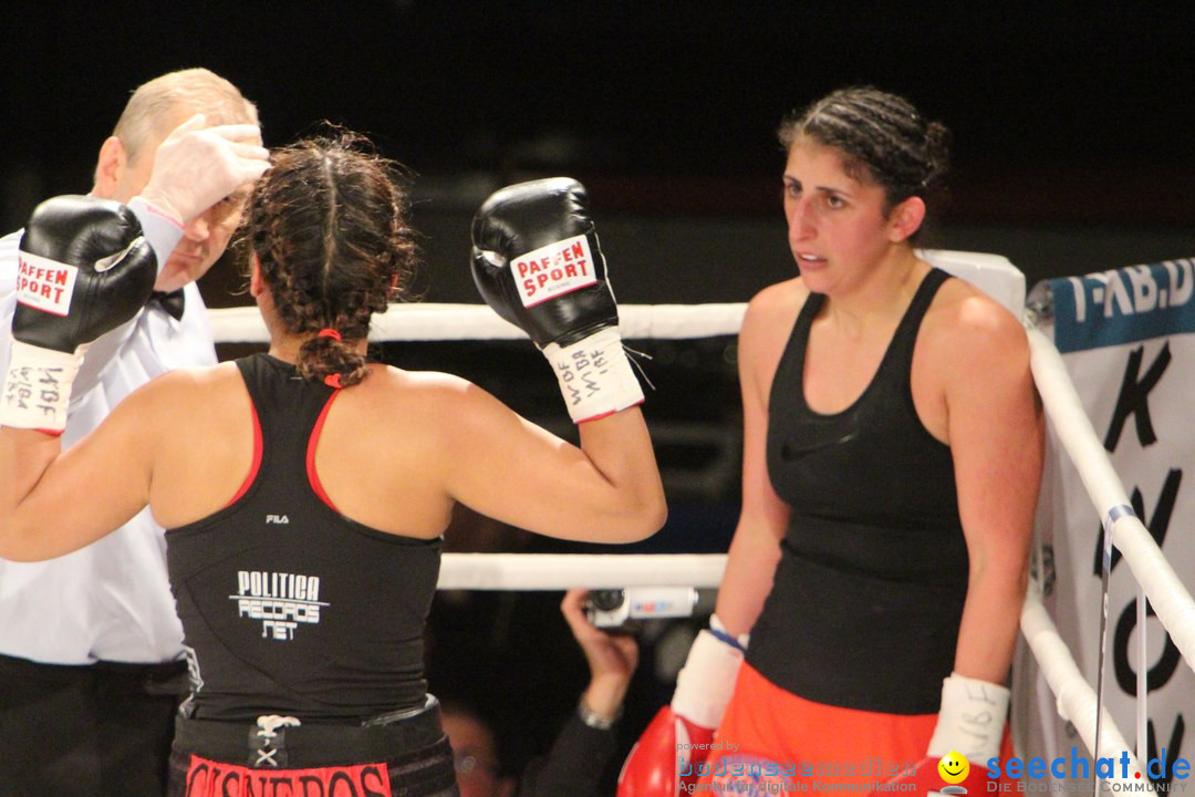 Rola El-Halabi vs. Victoria Cisneros: WM Boxkampf: Ulm, 10.05.2014